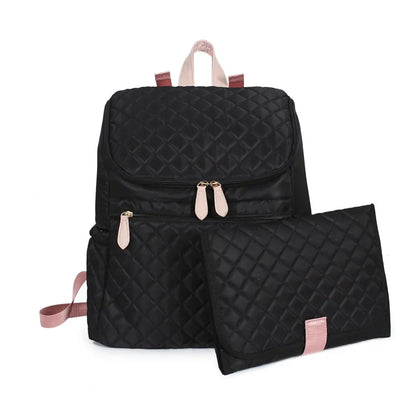 Baby Diaper Bag Backpack Multifunctional Diaper Bag Organizer with Thermal Milk Bottle Bag Baby Bags for Mom