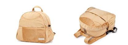 Velvet Diaper Backpack: Large Capacity Nappy Bag for Mom with Pacifier Case and Multi-functionality