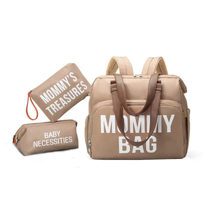 3pcs/set Mom Bag Large Capacity Diaper Bag Handbag Backpack for Father Baby Nappy Bag Maternity Bags Dad Backpack