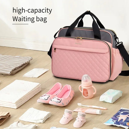 Large Capacity Travel Bag Multifunctional Maternity Mother Baby Stroller Bags New Style Waterproof Diaper Bag Black nappy bag