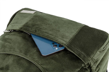 Velvet Diaper Backpack: Large Capacity Nappy Bag for Mom with Pacifier Case and Multi-functionality