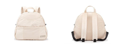 Velvet Diaper Backpack: Large Capacity Nappy Bag for Mom with Pacifier Case and Multi-functionality